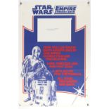 Star Wars / The Empire Strikes Back (1980) Set of four Marler Haley UK Double Crown film posters,