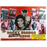 The Rocky Horror Picture Show (1975) British Quad film poster, starring Tim Curry & Richard O'Brien,