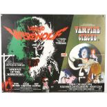 Legend of The Werewolf / Vampire Circus (1971/74) British Quad double bill film poster, Horror &