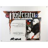 Nosferatu The Vampyre (1978) British Quad film poster, folded, 30 x 40 inchesProvenance: Part of the