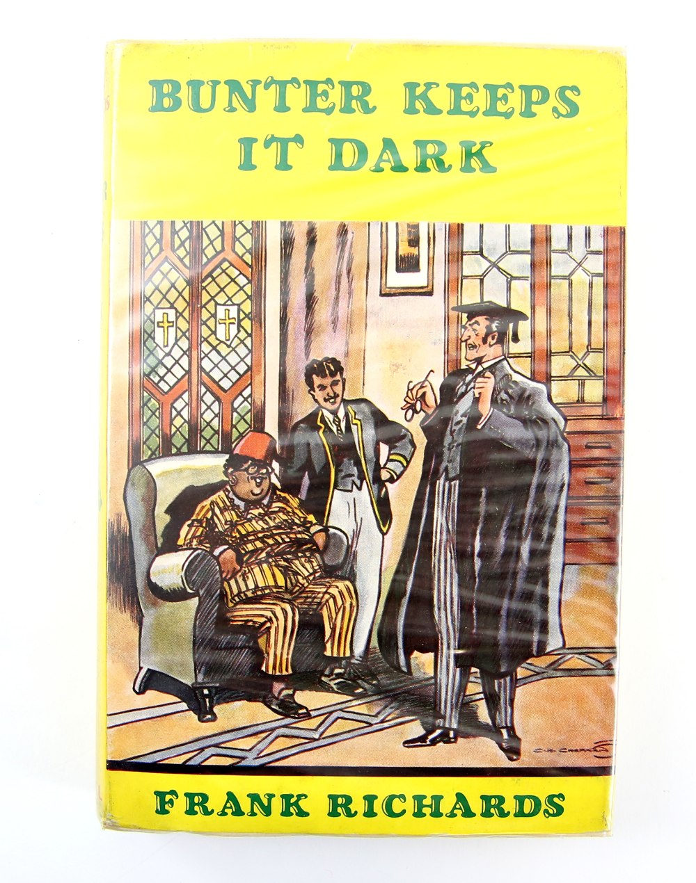 'Bunter Keeps It Dark', by Frank Richards, published by Cassell, 1960, signed, inscribed and with