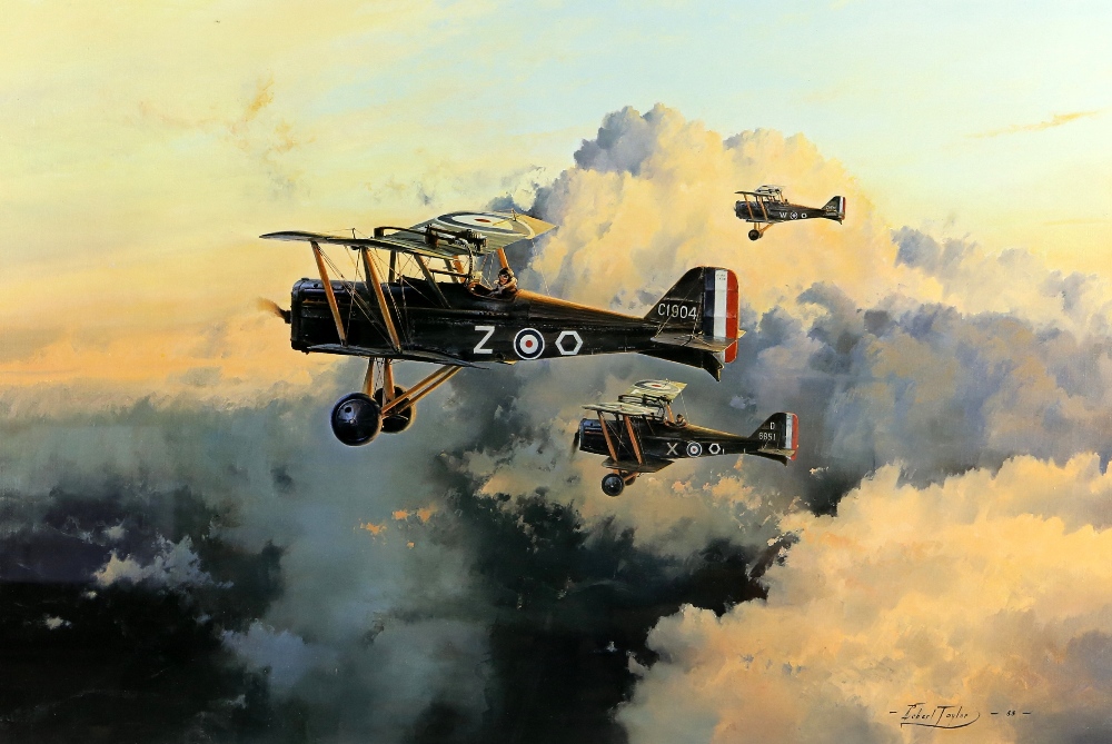 Robert Taylor, Hurricane Scramble, limited edition print no. 825/1000, signed to the margin with