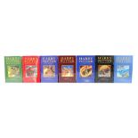 J.K. Rowling, A Full Set of the Deluxe Edition Harry Potter Novels, 7 vol., first deluxe editions,