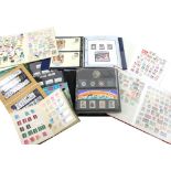 Various World Stamps in Albums with Great Britain Presentation Packs, Booklets, Queen Mother 90th