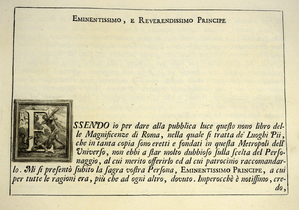 Vasi, Guiseppe, Delle magnificenze di Roma antica e moderna, libro ottavo, che contiene, I monasteri - Image 9 of 13