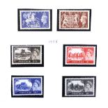 Three Albums, British Commonwealth, Mint, some unmounted from Queen Victoria - George VI with