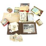 Collection of stamps including World Stamps in several older Albums including Lincoln Album with