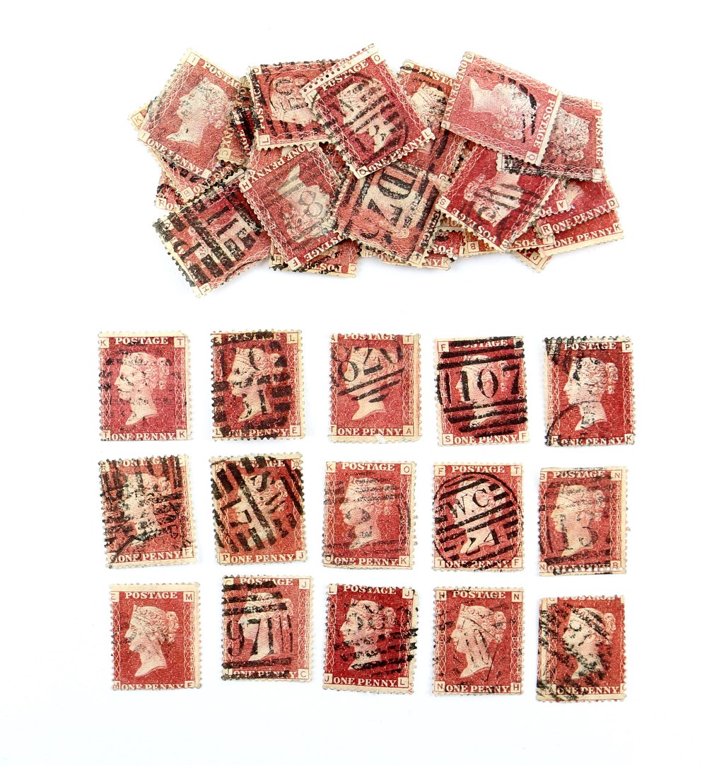 Various early stamp albums with World stamps including Lincoln and Strand with Great Britain 1D - Image 9 of 11