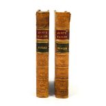 Aesops Fables, two volumes, 1778 and 1774, four other volumes, and a Chinese decorated paper book