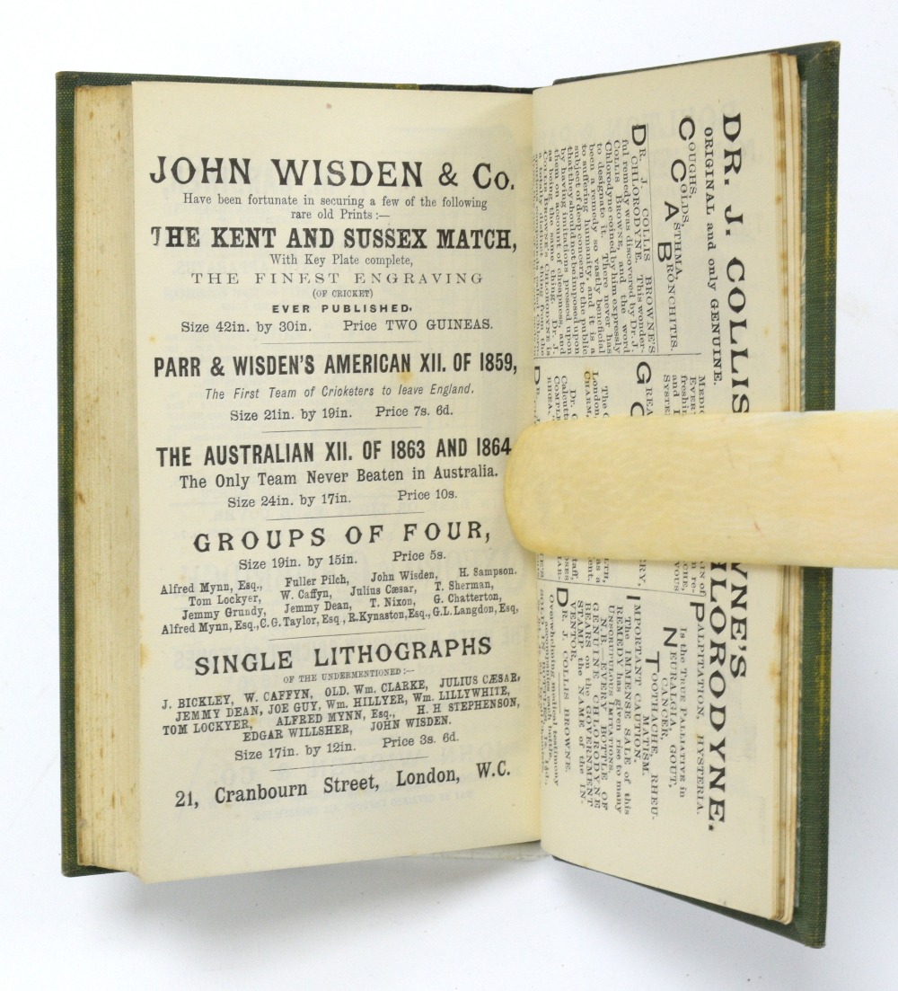 John Wisden's Cricketers' Almanack 1879-1889 ( 79-81 bound as one, 82-84 bound as one, 85-86 bound - Image 24 of 31