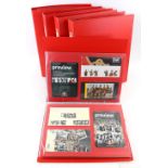 Five large Albums of Great Britain decimal Mint Commemoratives, Definitives, Presentation Packs,