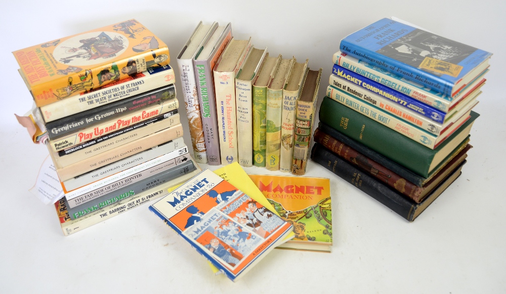 Collection of schoolboy related novels and books, to include Tom Merry, Just William and Billy