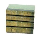 John Wisden's Cricketers' Almanack, 1914-1919, bound in four volumes, 1916-7 bound as one, 1918-9