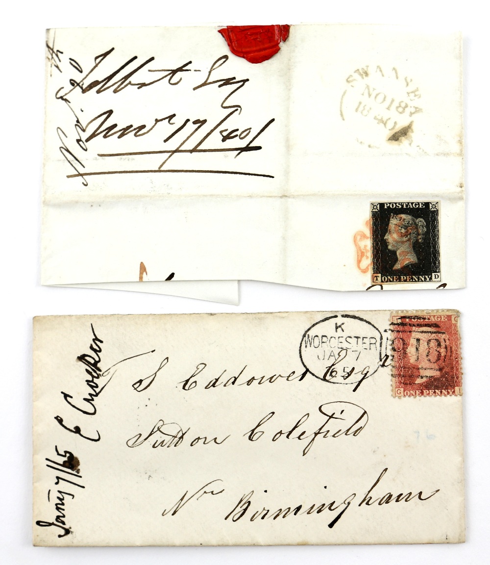 Various early stamp albums with World stamps including Lincoln and Strand with Great Britain 1D