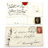 Various early stamp albums with World stamps including Lincoln and Strand with Great Britain 1D