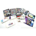 Great Britain Presentation Packs, year Packs, First Day Covers, few earlier GVI and Queen