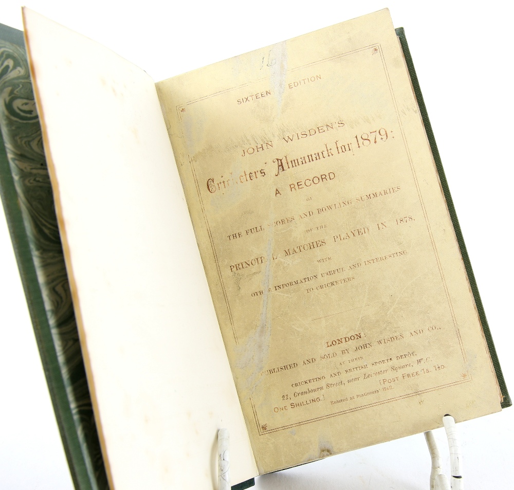 John Wisden's Cricketers' Almanack 1879-1889 ( 79-81 bound as one, 82-84 bound as one, 85-86 bound - Image 30 of 31