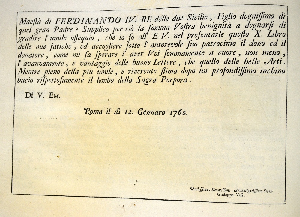 Vasi, Guiseppe, Delle magnificenze di Roma antica e moderna, libro ottavo, che contiene, I monasteri - Image 11 of 13