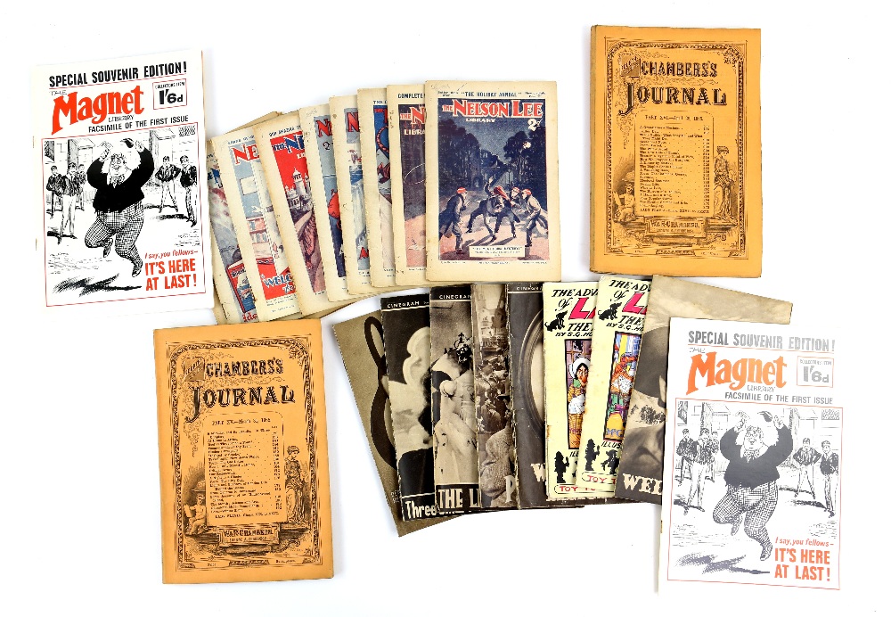 Incomplete run of Wizard comics from 1946-1959, (170), twelve copies of Chambers's Journal from