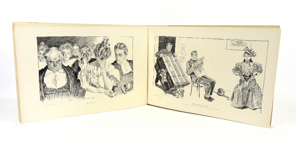 Gibson Charles. Dana. seven volumes of drawings. - Image 2 of 6