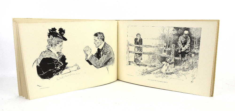 Gibson Charles. Dana. seven volumes of drawings. - Image 6 of 6