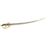 A US Civil War Model 1860 Cavalry Sabre, 88cm blade.