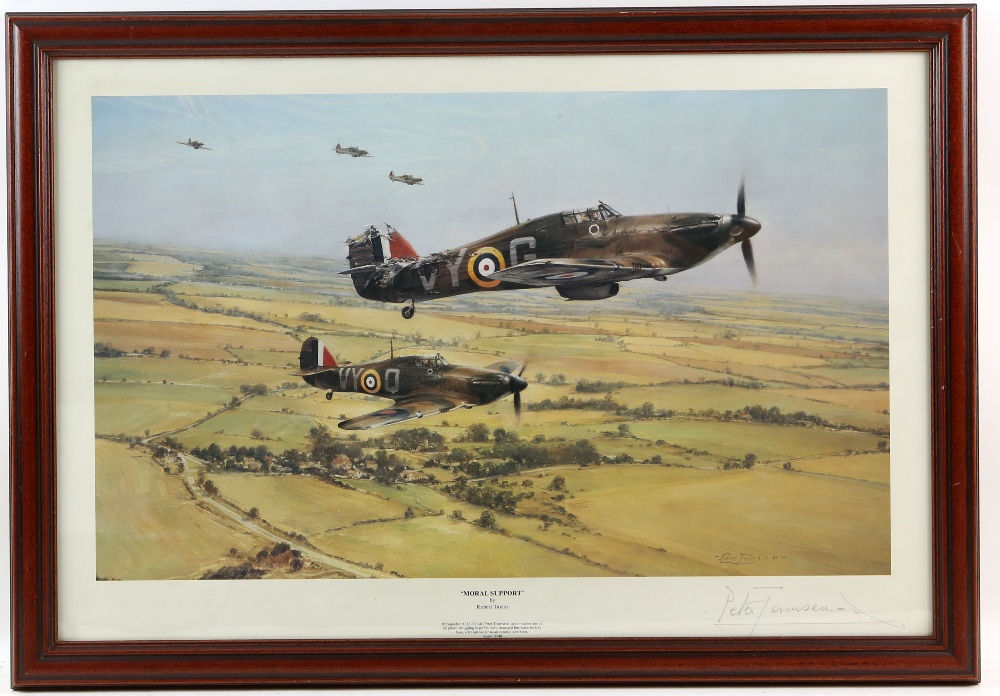 Robert Taylor, Hurricane Scramble, limited edition print no. 825/1000, signed to the margin with - Image 7 of 9