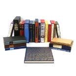 Folio Society boxed editions of Thomas Hardy, Anthony Trollope, Italian Cities etc .