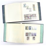 Two blue F. Godden stamp albums Vatican City from 1929-1993, fairly complete with scarce 1934