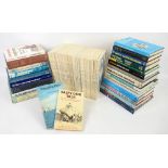 Collection of books on the subject of sailing.