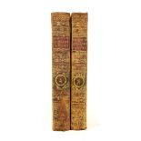 Two volumes of Goldsmith's Annotated Nature, second edition 1779, and 58 other leather and cloth