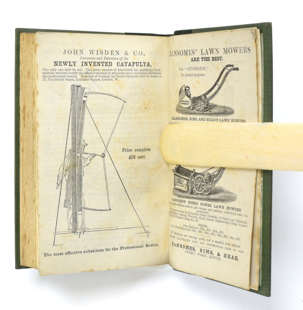 John Wisden's Cricketers' Almanack 1879-1889 ( 79-81 bound as one, 82-84 bound as one, 85-86 bound - Image 17 of 31