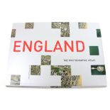 England - The Photographic Atlas, in plastic case and The Times Atlas 1895 (2).