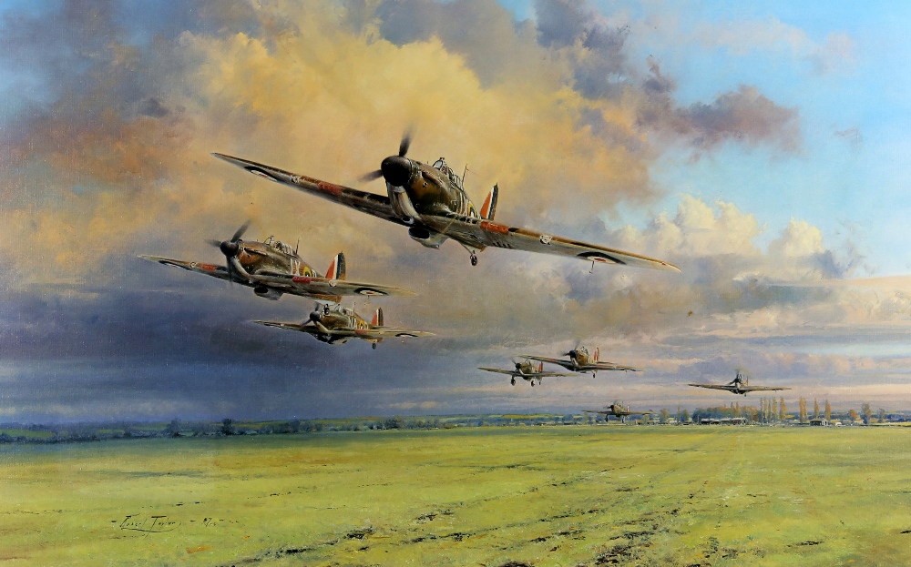 Robert Taylor, Hurricane Scramble, limited edition print no. 825/1000, signed to the margin with - Image 4 of 9