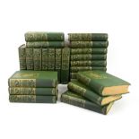 The Waverley Novels, Border edition, edited by Andrew Lang, original cloth bindings, 23 volumes,