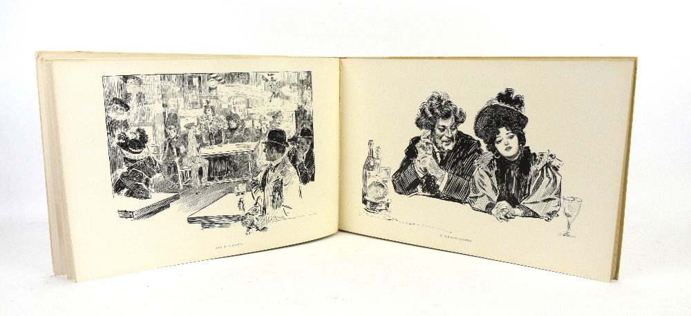 Gibson Charles. Dana. seven volumes of drawings. - Image 4 of 6