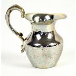 Silver cream jug, Birmingham, by J.G., 50g,
