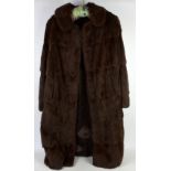 3/4 length mink coat