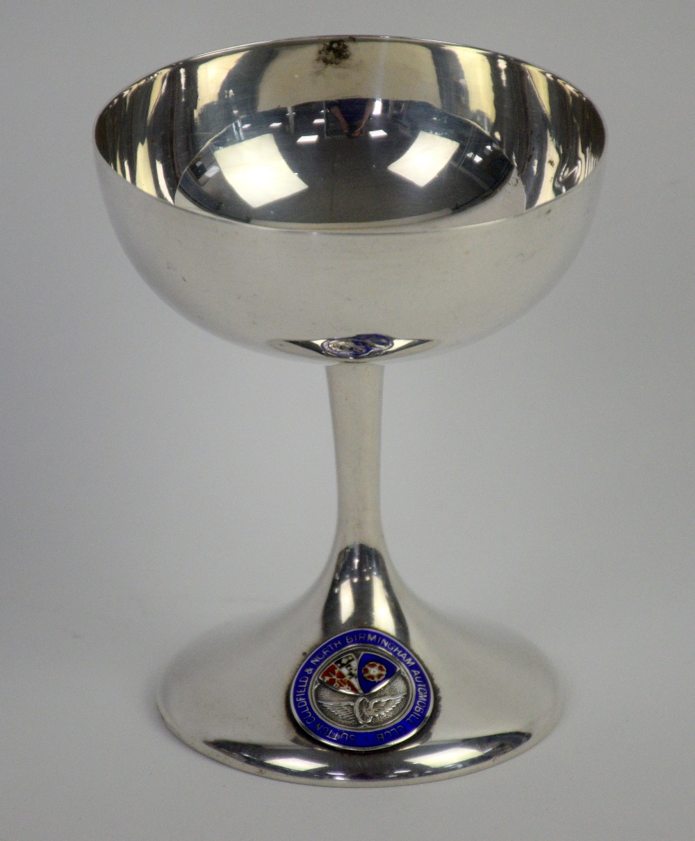 George V silver Sutton Coldfield & North Birmingham Automobile Club silver trophy cup for Vesey