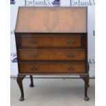 Mahogany bureau