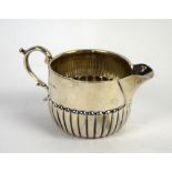 Victorian silver cream jug, by Aldwinckle & Slater, London, 1887,