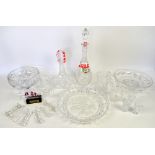China, glass and decorative items including Royal Doulton, Wedgwood, Lladro, Caithness, Isle of