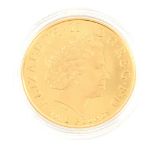 Royal Mint, UK gold proof five pound crown 2006, 'Her Majesty Queen Elizabeth II Eightieth