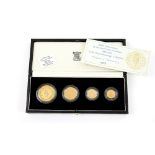 Royal Mint. 500th Anniversary issue of the first gold sovereign 1489-1989, gold proof sovereign coin