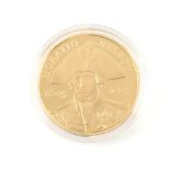 Royal Mint. 'Horatio Nelson United Kingdom 2005 Gold Proof Commemorative Crown, in case, with