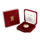 Royal Mint United Kingdom 2004 Gold Proof One Pound Coin 'Forth Rail Bridge', with certificate