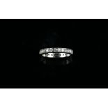 Diamond full eternity ring,estimated total diamond weight 1.00 carat, ring size L, mount testing