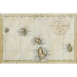 Chart of the Society Isles discovered by Captn. Cook 1769, 23.5cm x 35.5cm, and another of