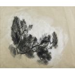 Manner of Dr Thomas Monro Landscape, chalk and wash, 14cm x 21cm,manner of Harold Speed, study of