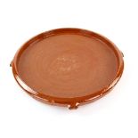 Terracotta round stand diameter 41cm Provenance: Part of 35 lot collection of terracotta and